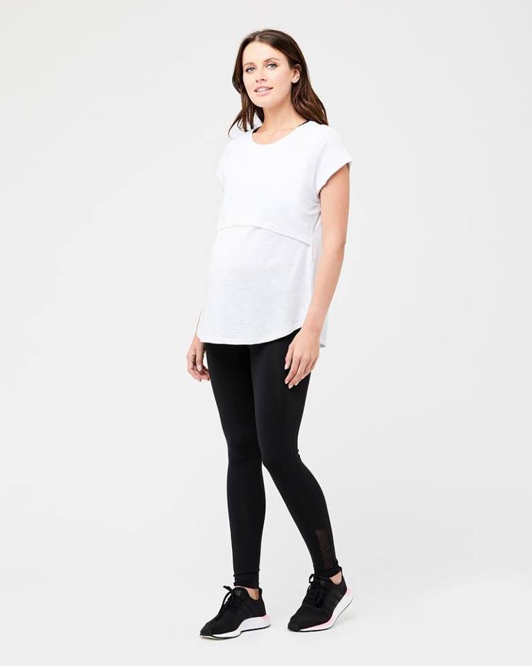 Richie Nursing Tee White