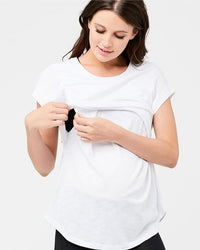 Richie Nursing Tee White