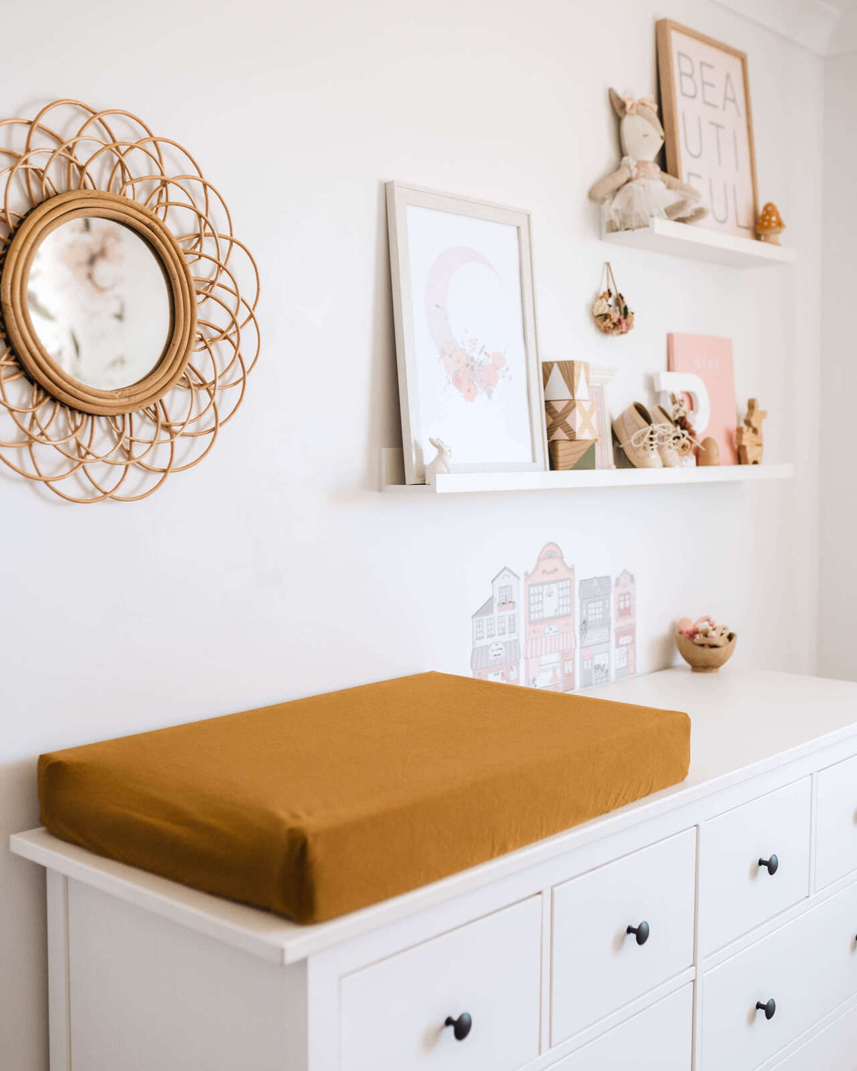 Bronze | Bassinet Sheet / Change Pad Cover