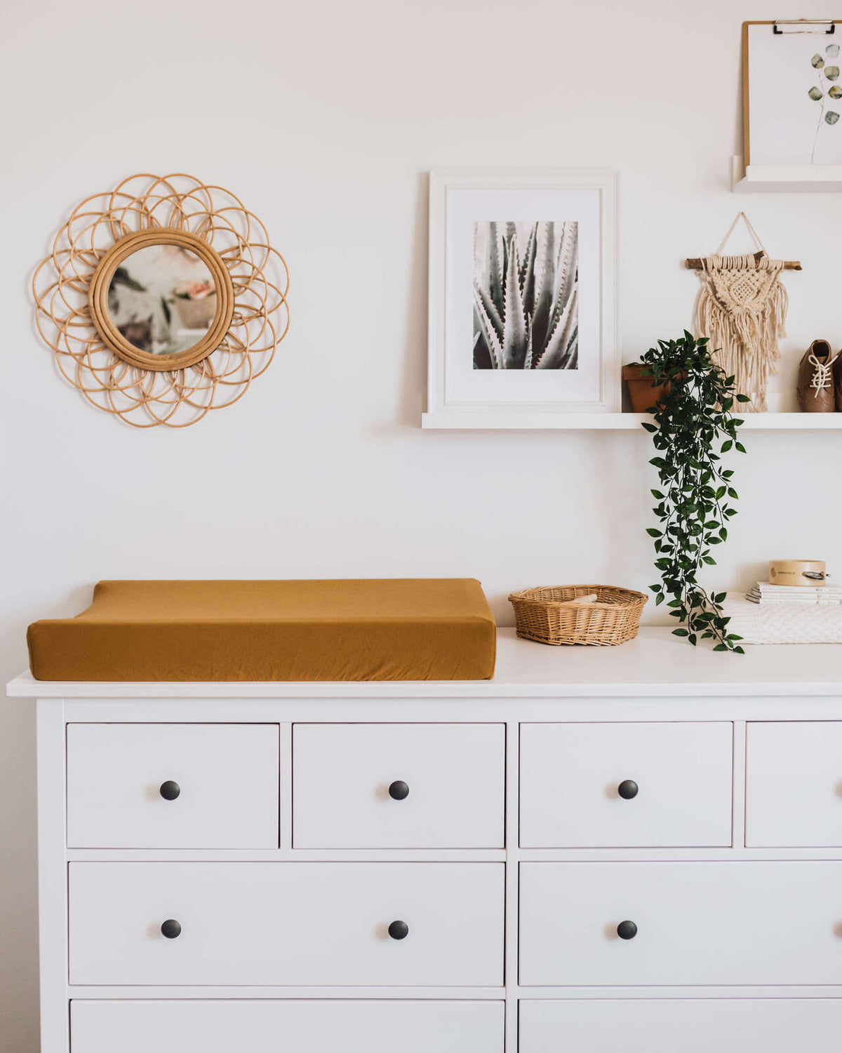 Bronze | Bassinet Sheet / Change Pad Cover