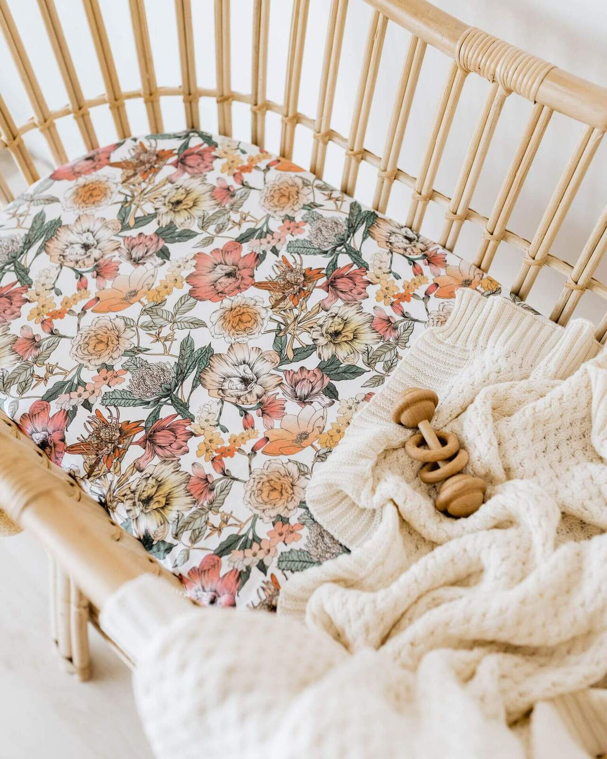 Australiana | Bassinet Sheet / Change Pad Cover