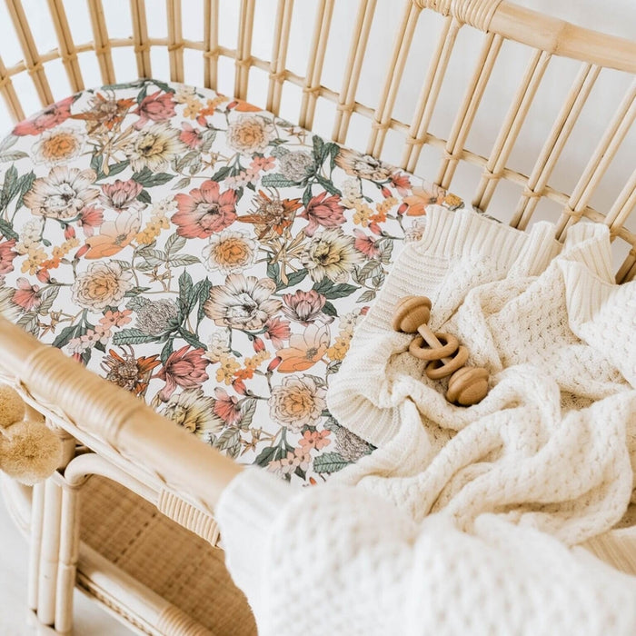 Australiana | Bassinet Sheet / Change Pad Cover