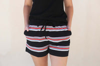 Black Ayla Shorts by Addison Clothing