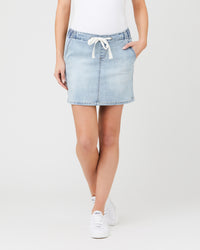 Bailey Denim Skirt Light Blue