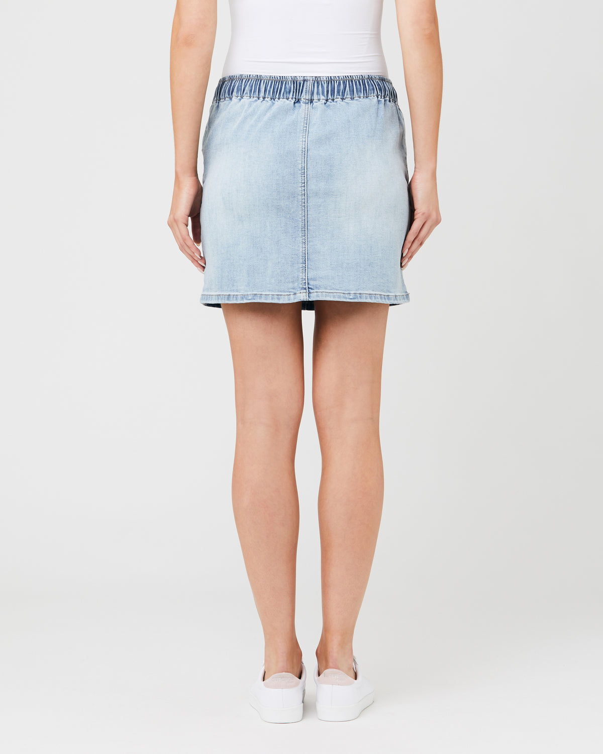 Bailey Denim Skirt Light Blue