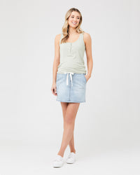 Bailey Denim Skirt Light Blue