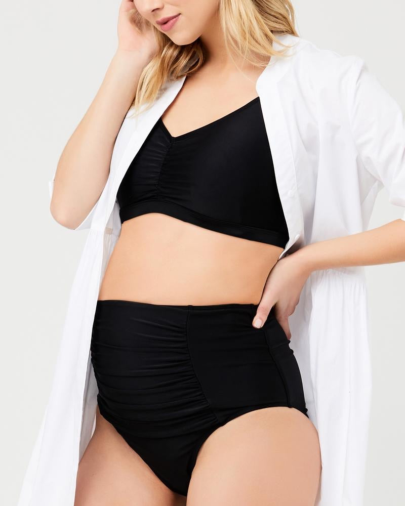 Ripe Check Nursing Bikini – Black / White – Everything Baby