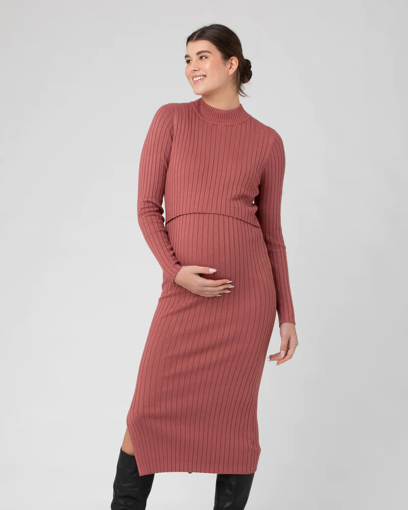 Nursing knitwear top