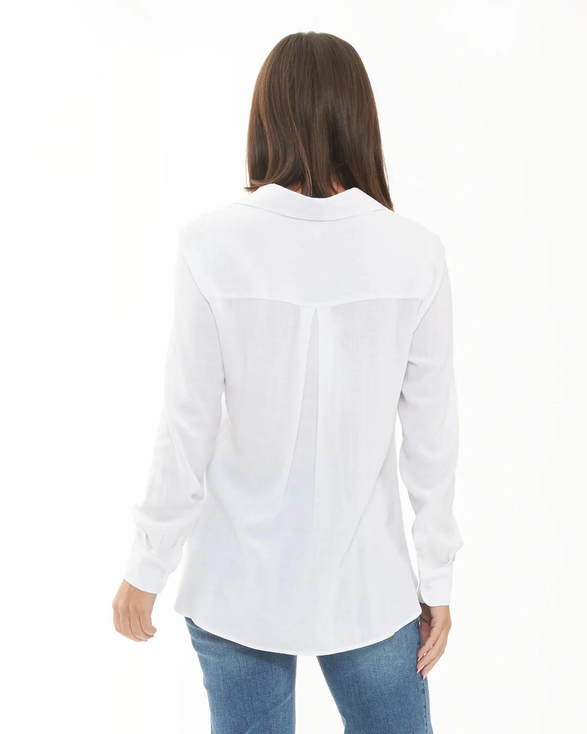 Clara Relaxed Shirt White