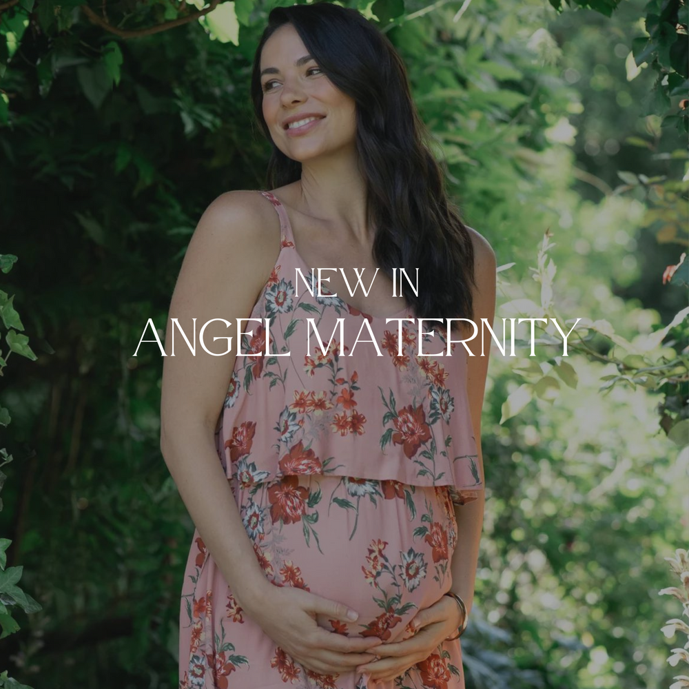 Blue Maternity Blouse Work Top - Nursing Friendly – ANGEL MATERNITY