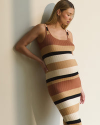 Sarah Stripe Knit Dress