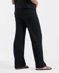 Cindy Rib Pant Black