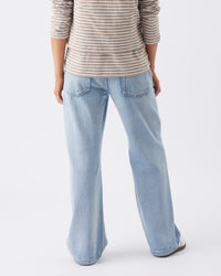 Billie Elastic Waist Jean Light Wash