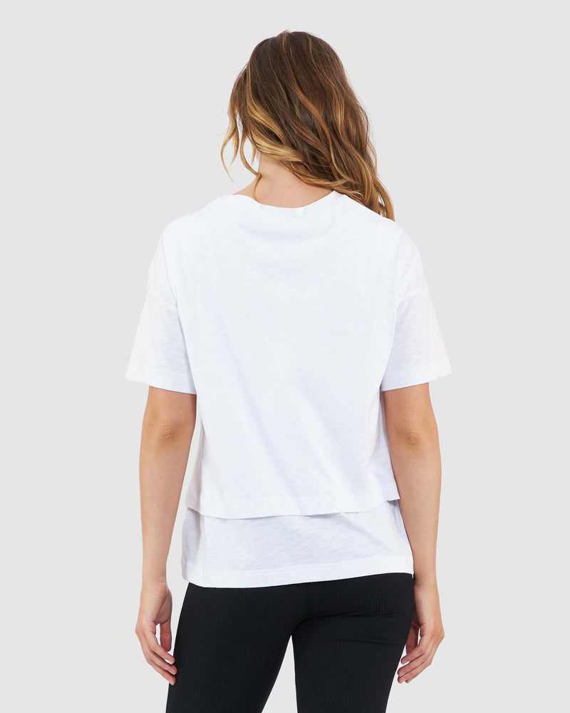 Claud Nursing Tee White