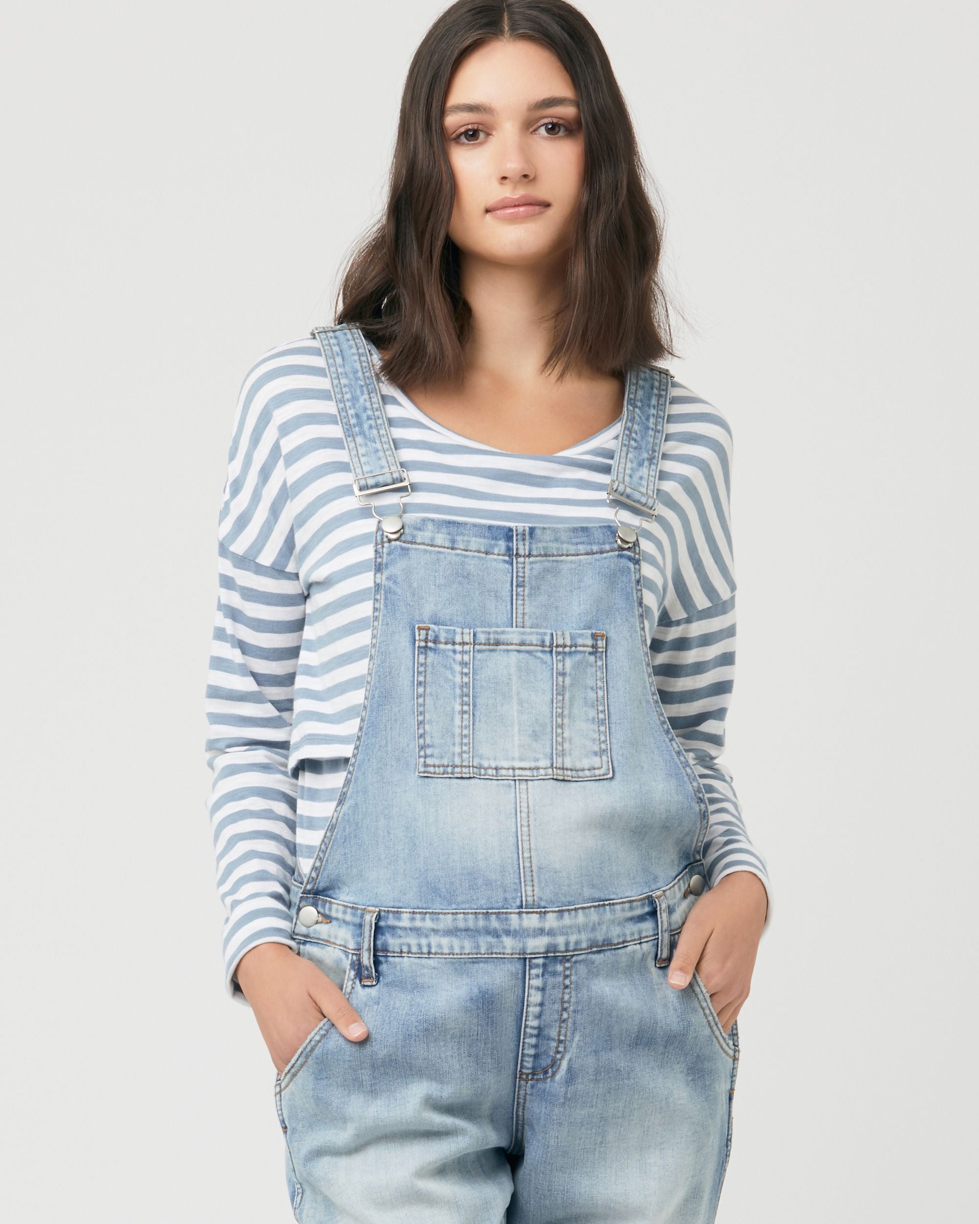 Womens denim overalls on sale nz