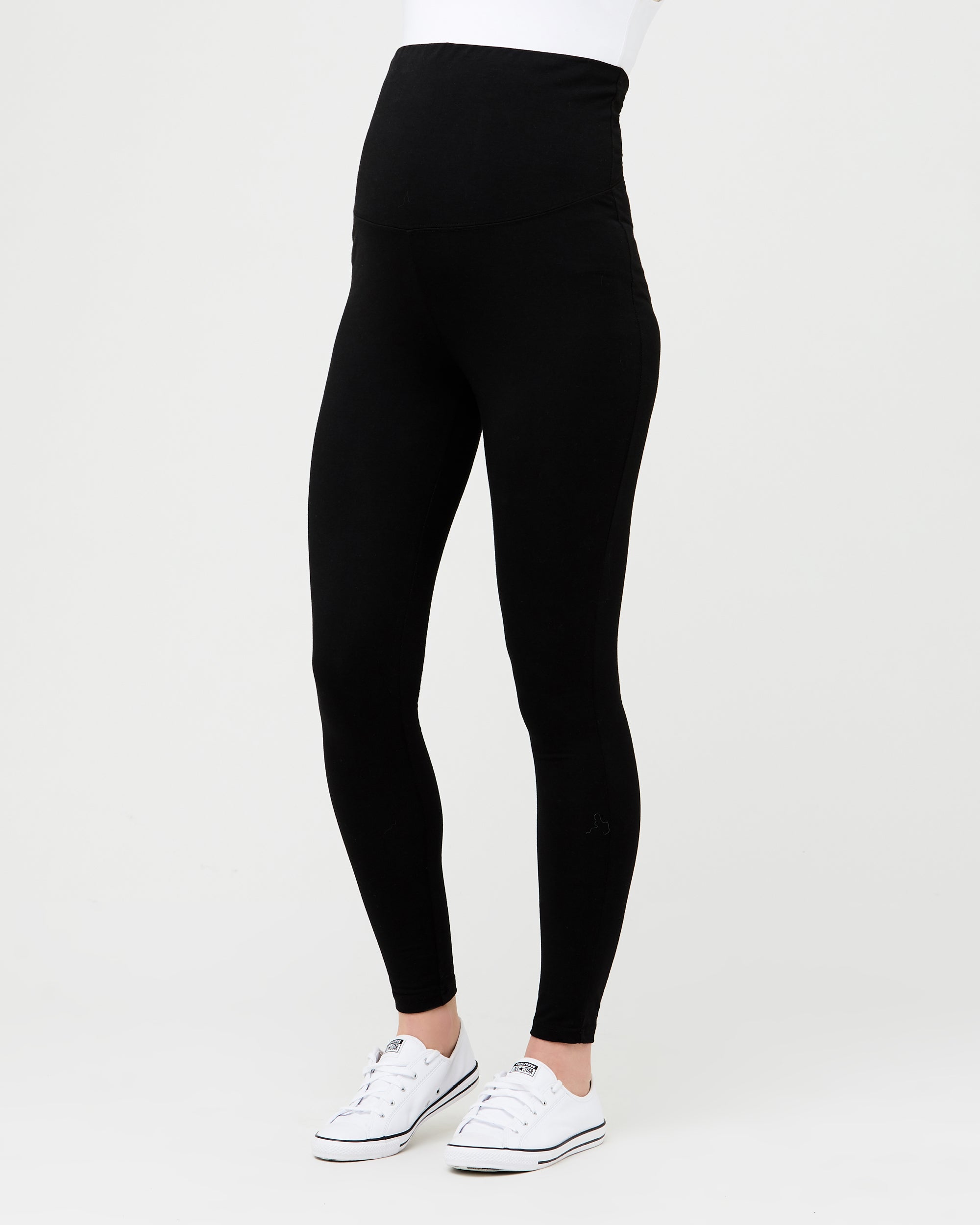 Black Over The Bump Luxe Capri Maternity Legging | Maternity leggings,  Maternity, Colorful leggings