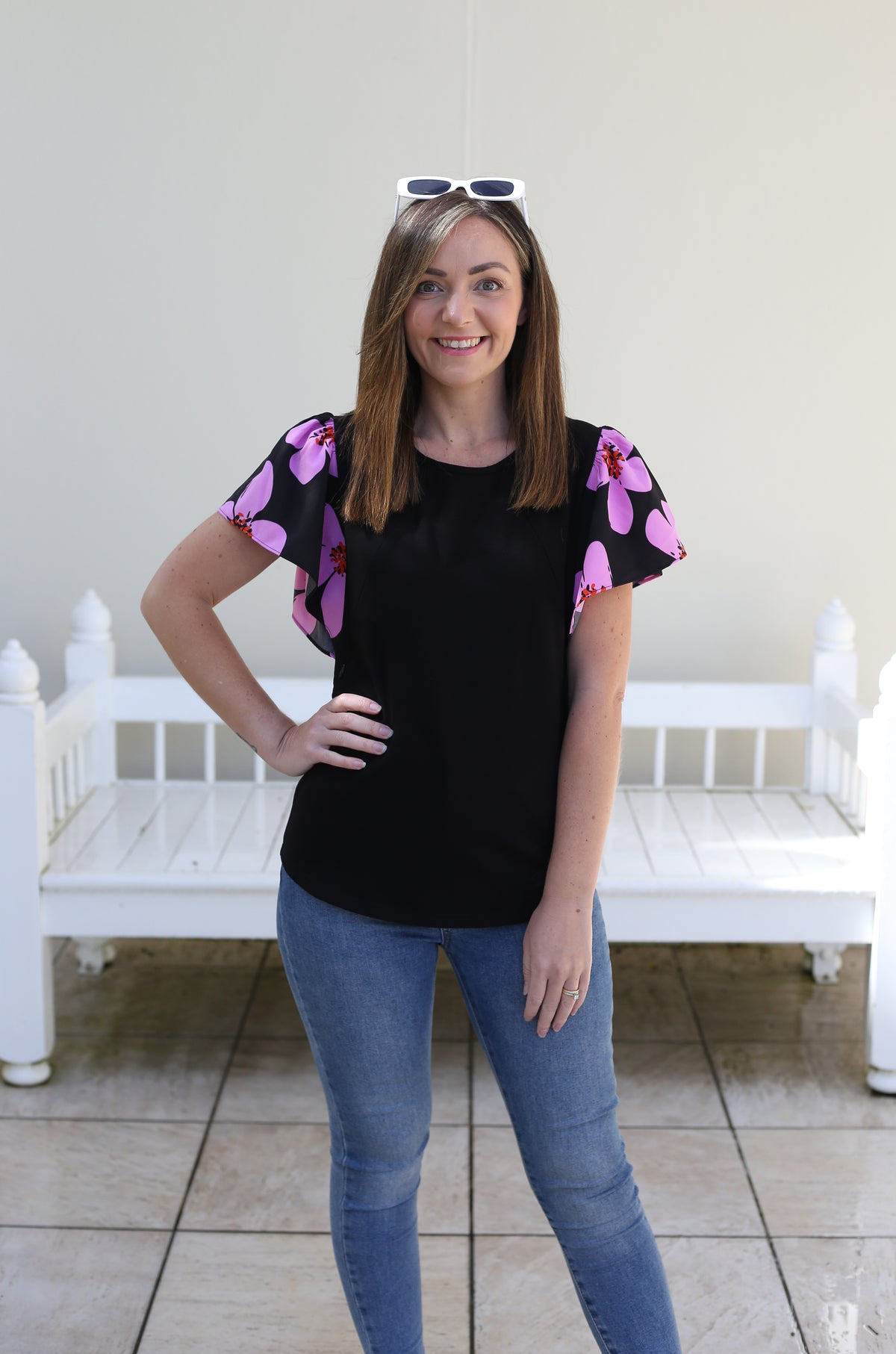 Lucy Breastfeeding Top by Addison Clothing