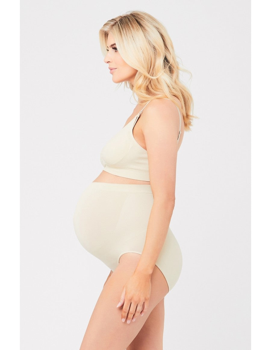 Seamless Maternity Brief (Natural)